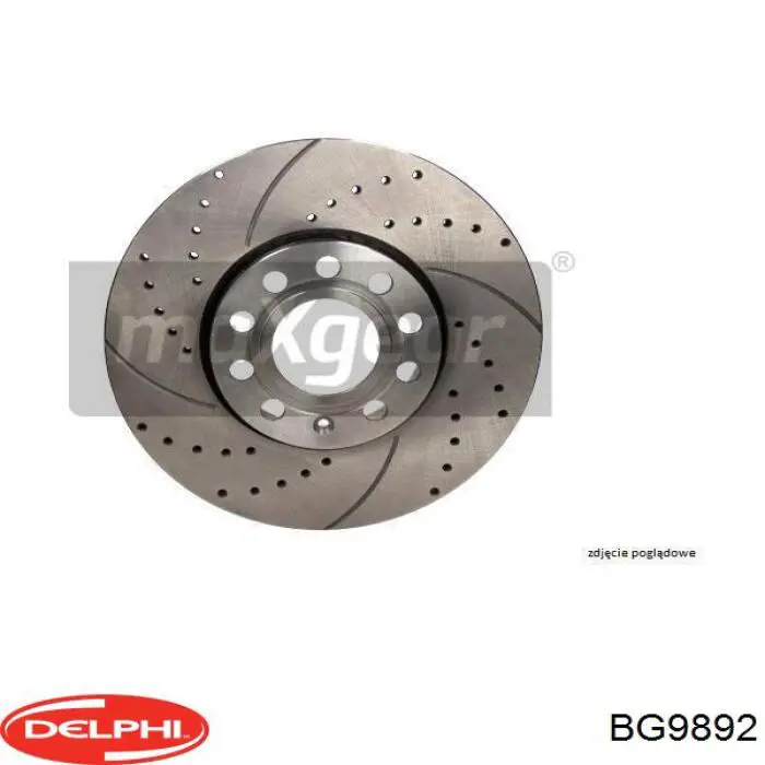 Тормоз дисковый передний Delphi BG9892 цена, от 62.71 USD