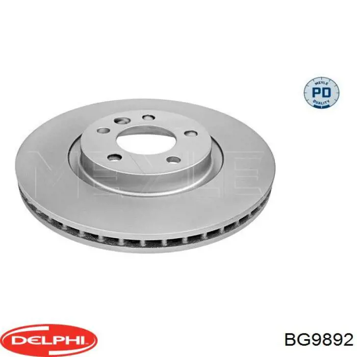 Тормоз дисковый передний Delphi BG9892 цена, от 62.71 USD