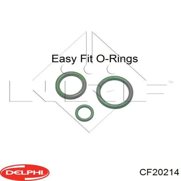 Радиатор кондиционера CF20214 Delphi