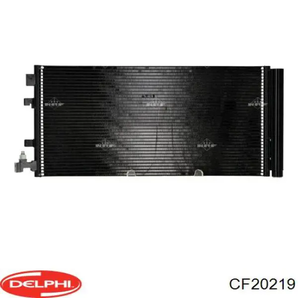 CF20219 Delphi radiador de aparelho de ar condicionado