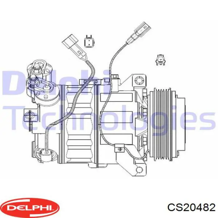 Насос кондиционера Delphi CS20482