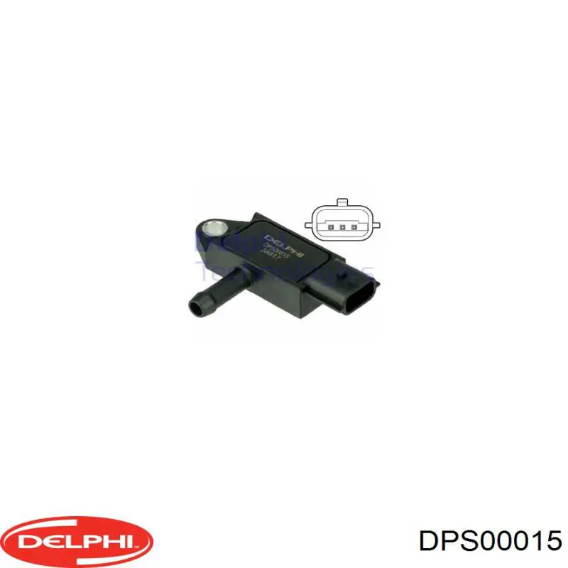 DPS00015 Delphi sensor de pressão dos gases de escape