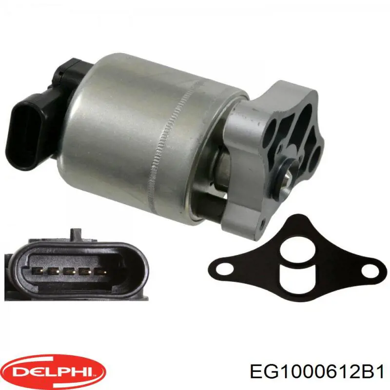 Клапан ЕГР EG1000612B1 Delphi