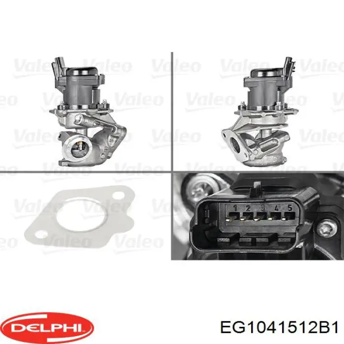 Приборы управления системы рециркуляции Delphi EG1041512B1 цена, от 114.10 USD