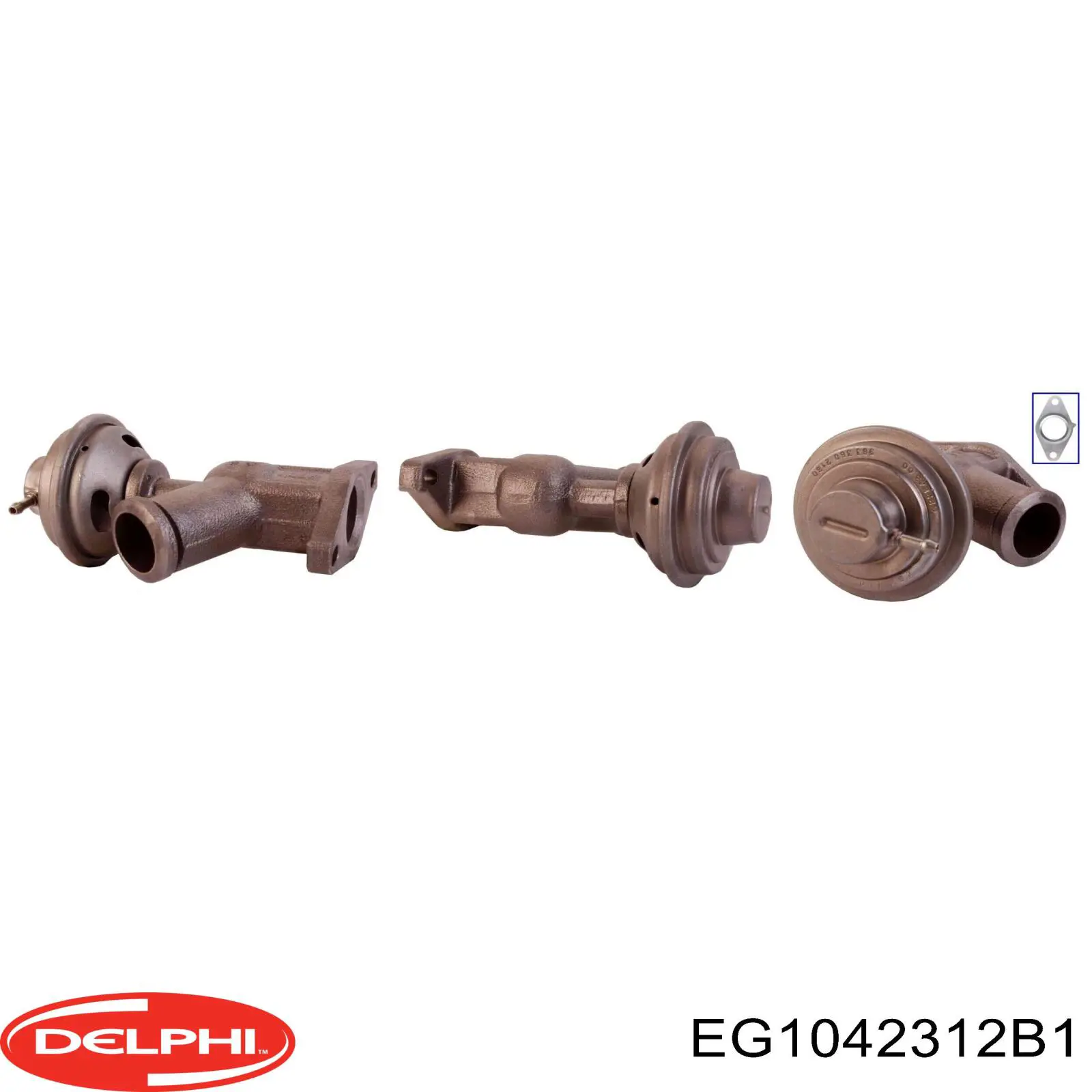 Клапан ЕГР EG1042312B1 Delphi