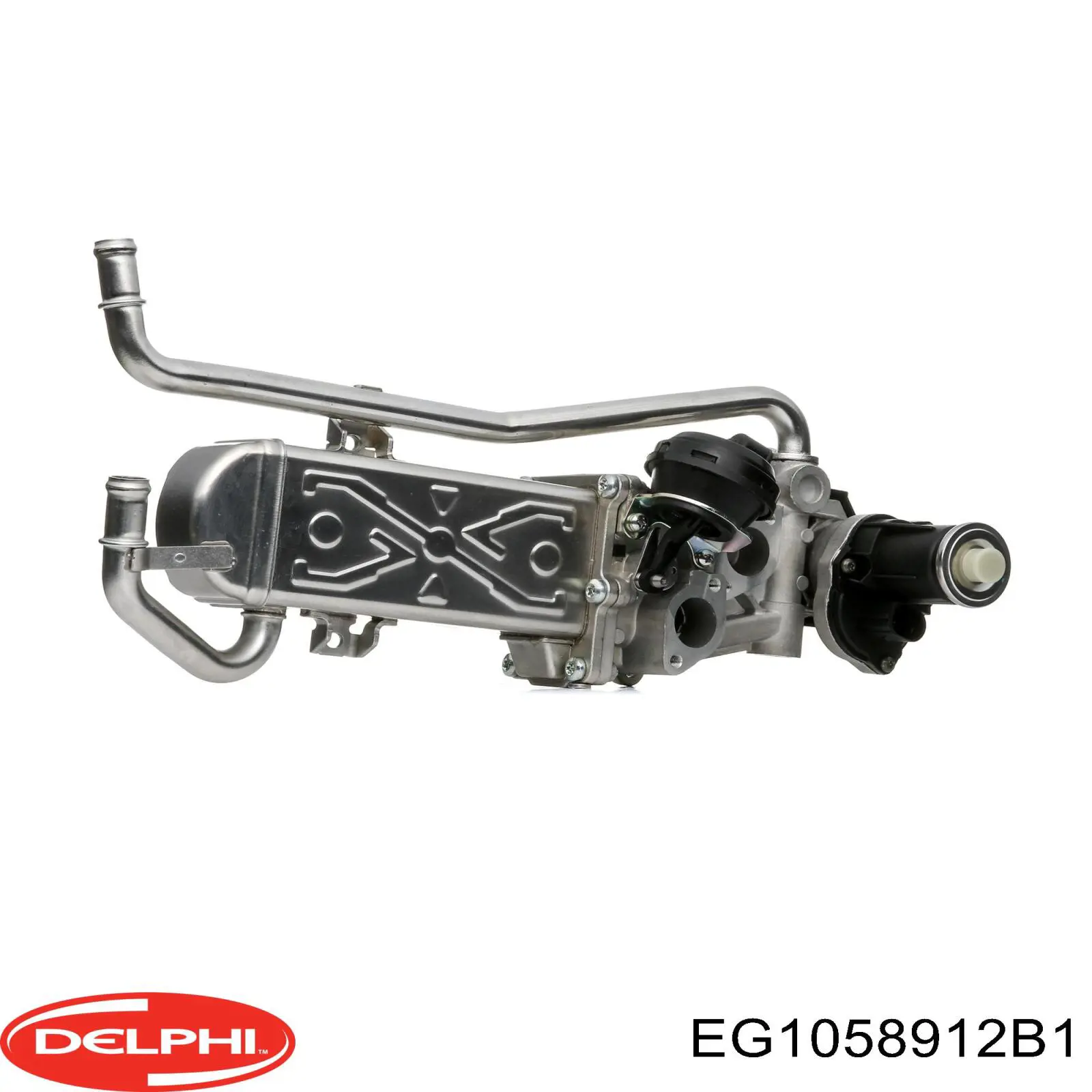 Радиатор системы EGR рециркуляции выхлопных газов Delphi EG1058912B1 цена, от 216.56 USD