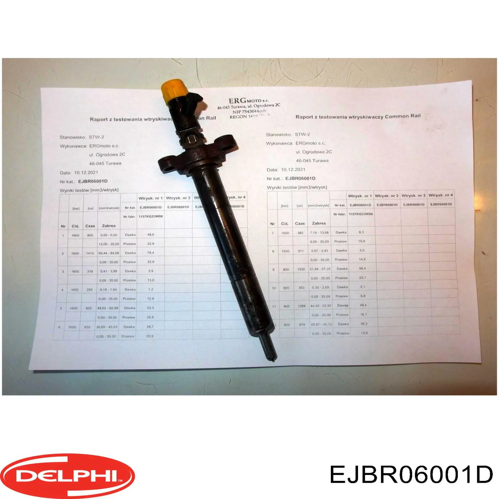 Форсунка инжектора Delphi EJBR06001D цена, от 80.51 USD