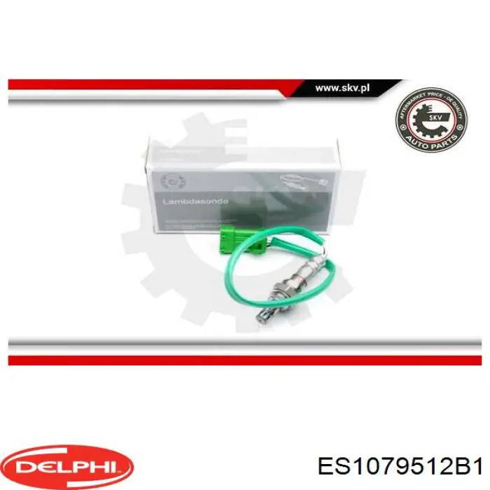 Sonda Lambda, Sensor de oxígeno antes del catalizador derecho ES1079512B1 Delphi