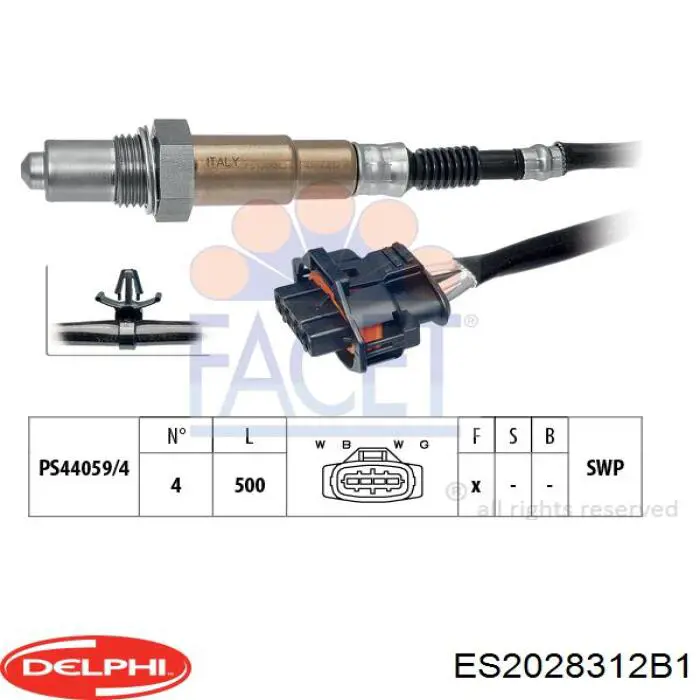 Лямбда зонд ES2028312B1 Delphi