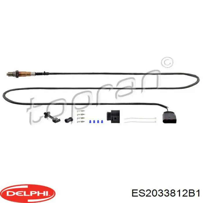 Лямбдазонд, датчик кислорода до катализатора Delphi ES2033812B1 цена, от 67.41 USD