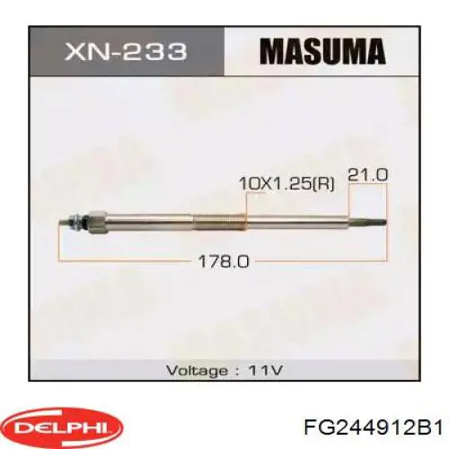 Модуль бензонасоса Delphi FG244912B1 цена, от 185.53 USD