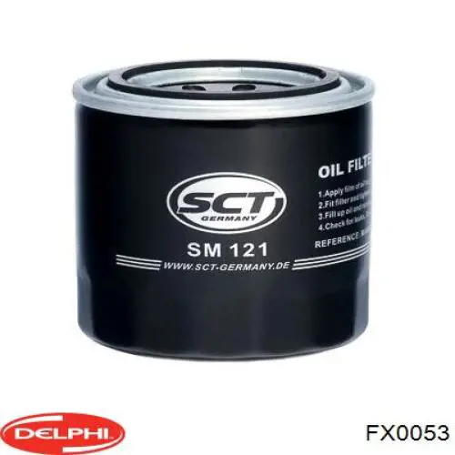 Фильтр очистки масла центробежный Delphi FX0053 цена, от 5.48 USD