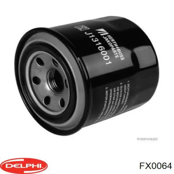 FX0064 Delphi масляный фильтр
