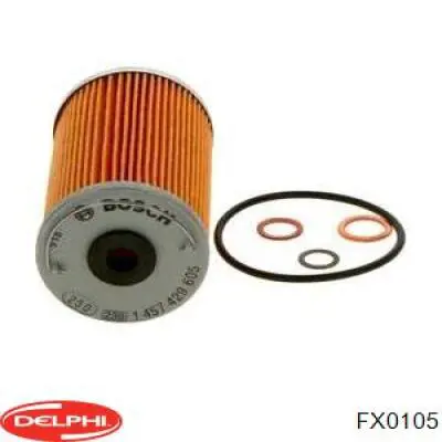 Масляный фильтр FX0105 Delphi