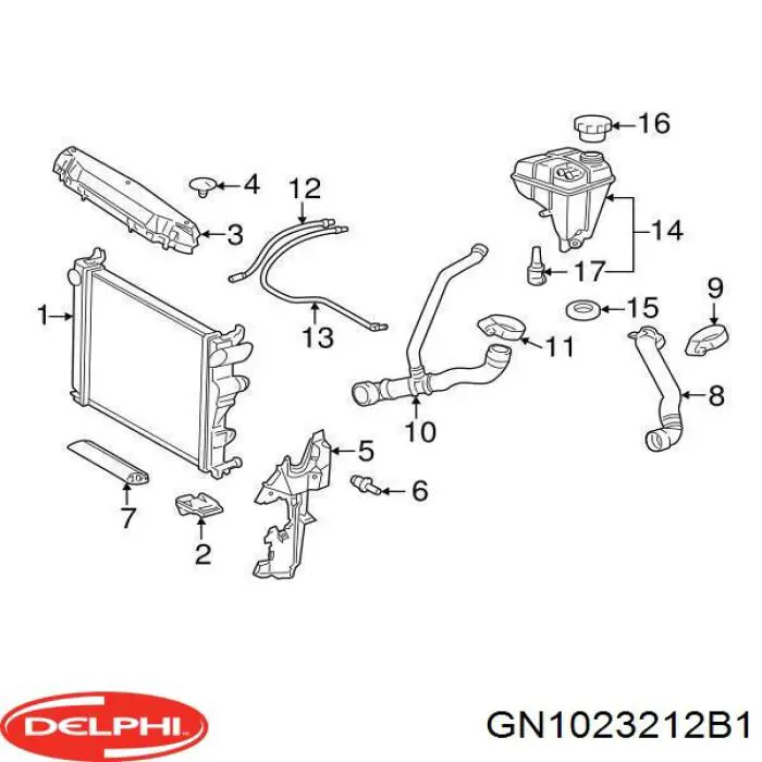 Модуль зажигания Delphi GN1023212B1 цена, от 54.38 USD
