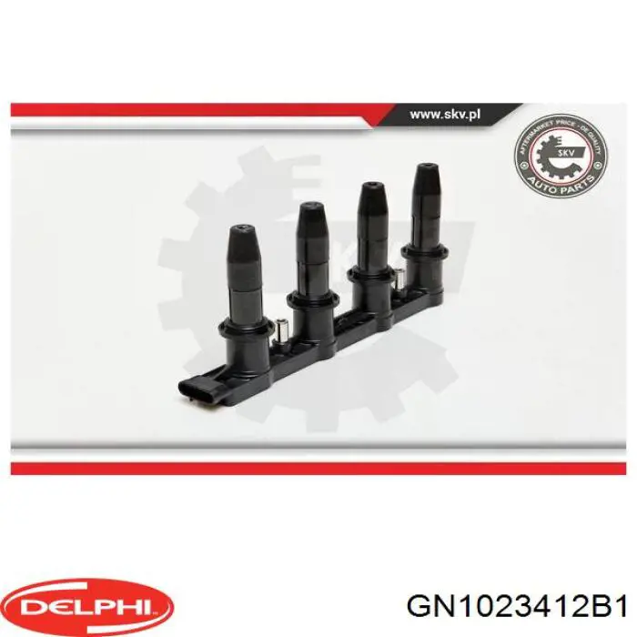 GN1023412B1 Delphi Катушка зажигания