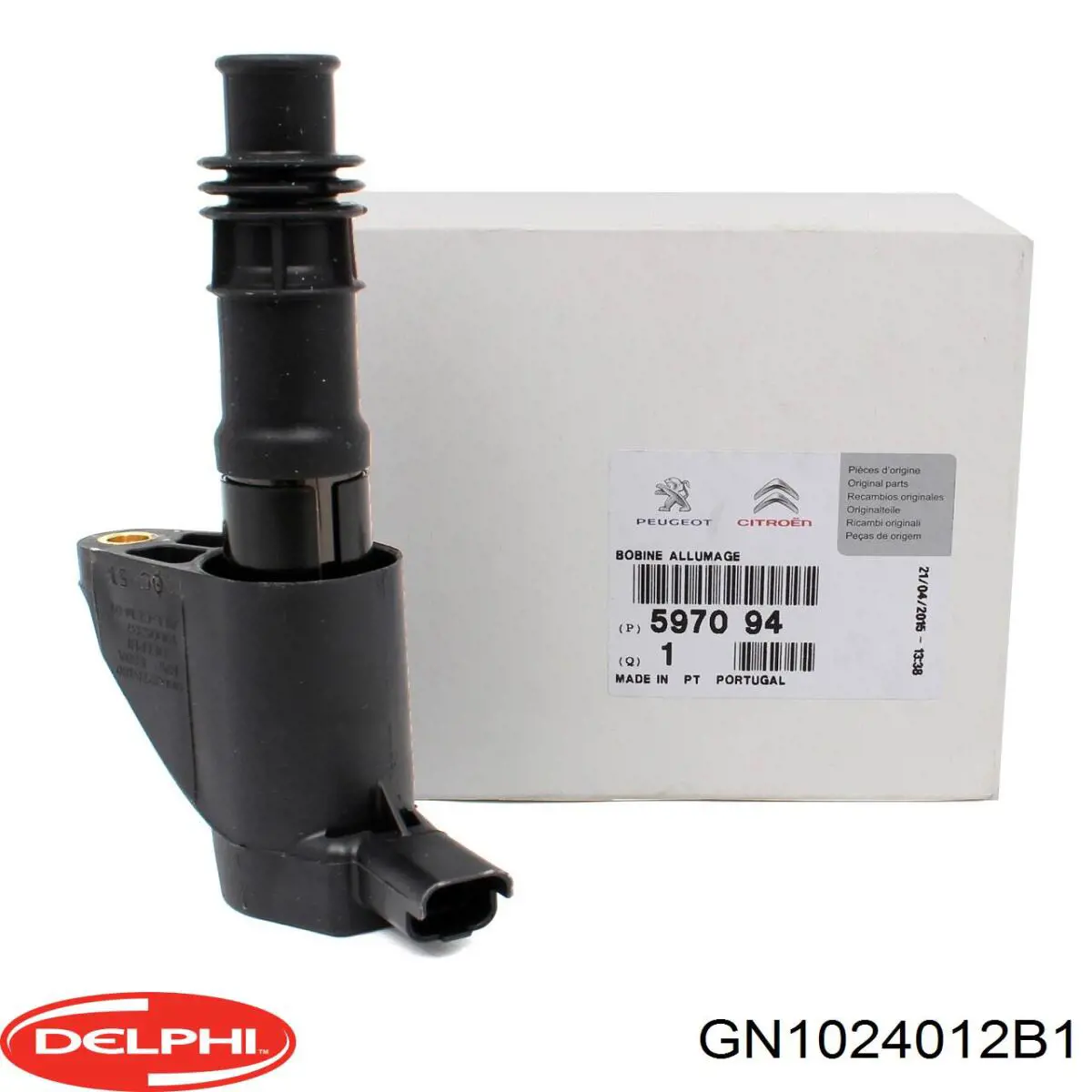 Катушка зажигания GN1024012B1 Delphi