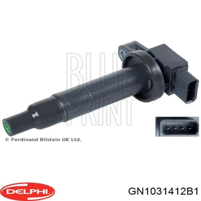 Катушка зажигания GN1031412B1 Delphi