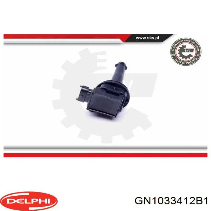 Купить GN1033412B1 Delphi Катушка зажигания