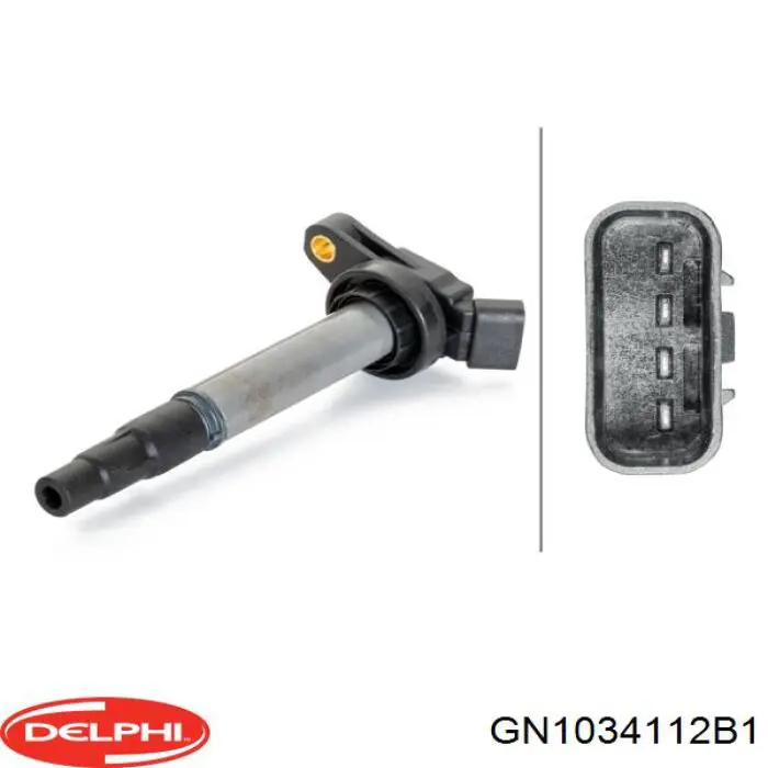Купить GN1034112B1 Delphi Катушка зажигания