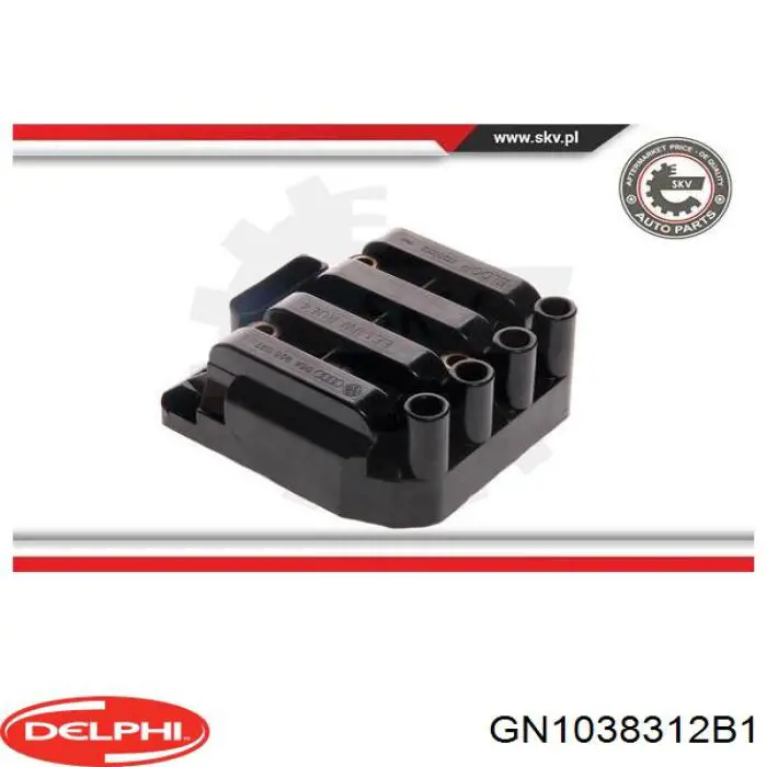 Катушка зажигания GN1038312B1 Delphi