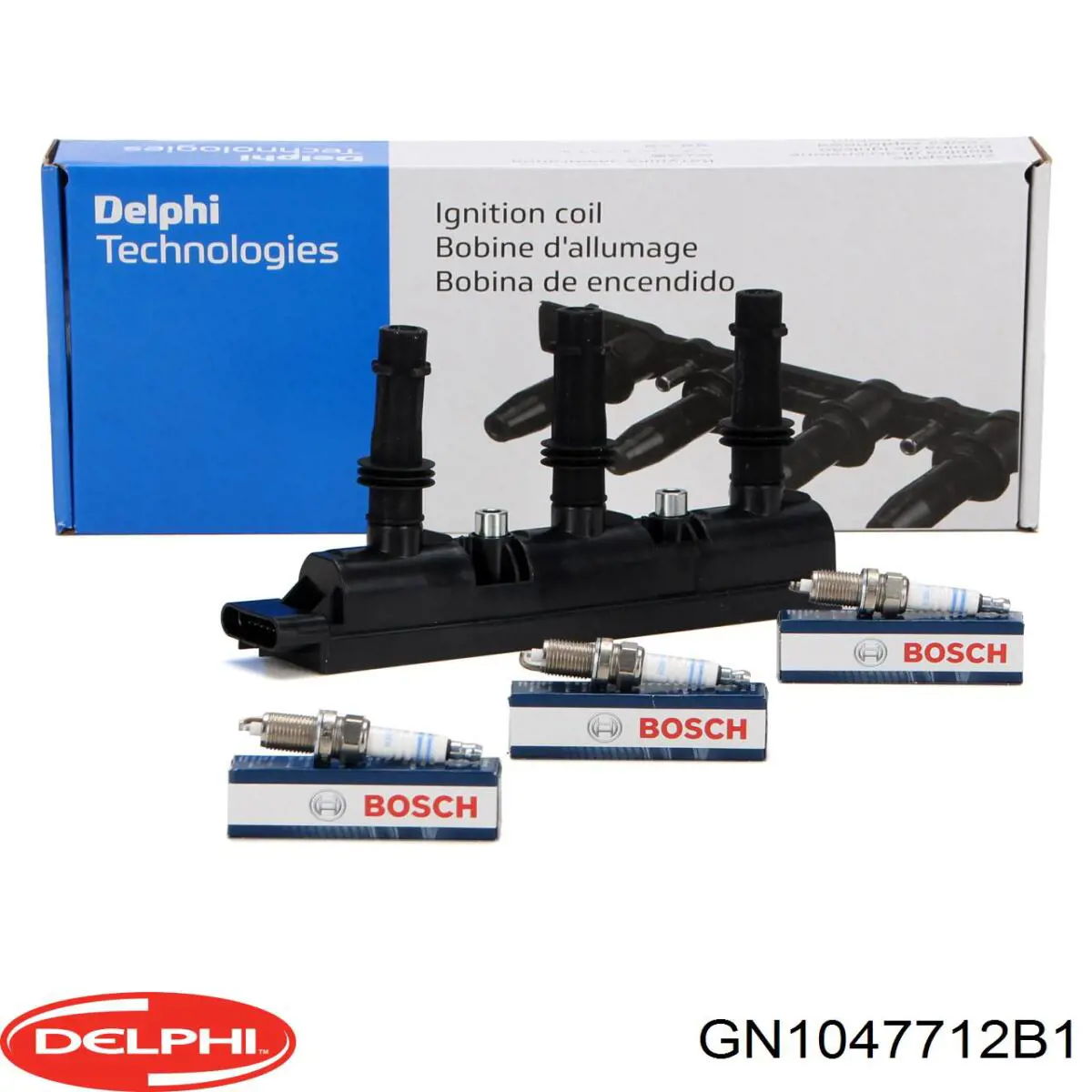 Купить GN1047712B1 Delphi Катушка зажигания