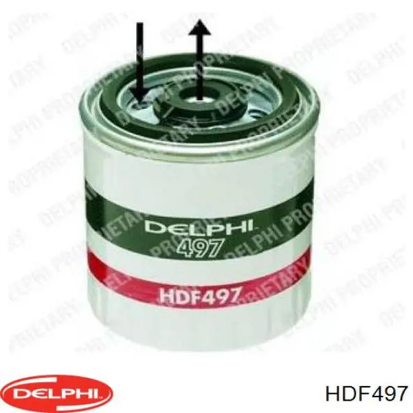 HDF497 Delphi топливный фильтр
