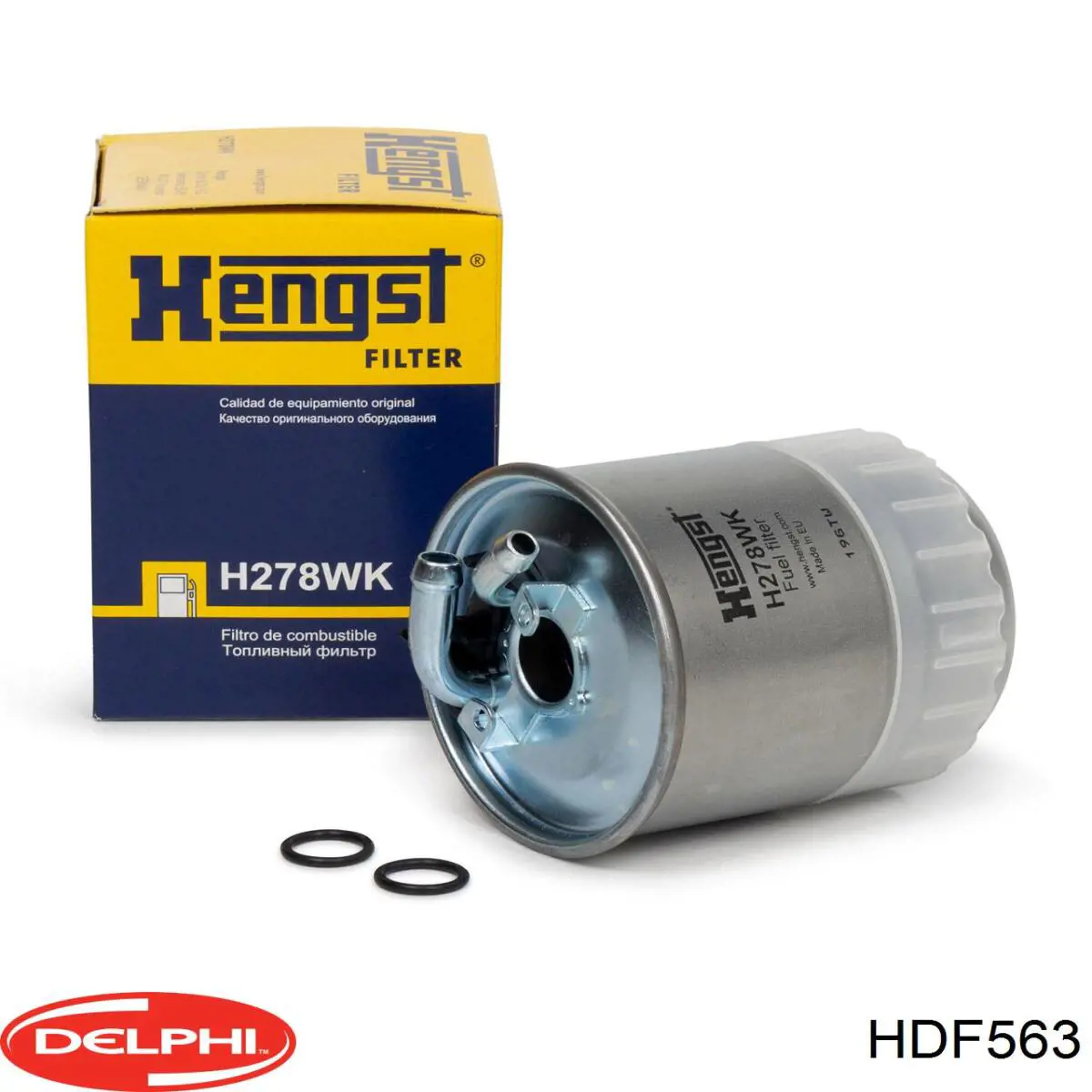 Купить HDF563 Delphi Фильтр-отстойник топлива грубой очистки