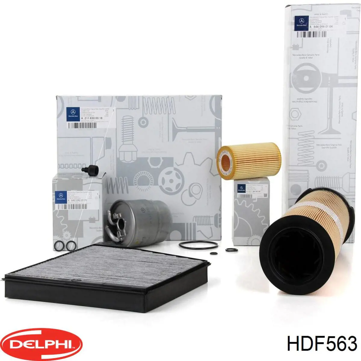 Топливный фильтр HDF563 Delphi