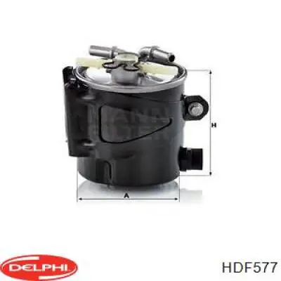 Купить HDF577 Delphi Фильтр-отстойник топлива грубой очистки