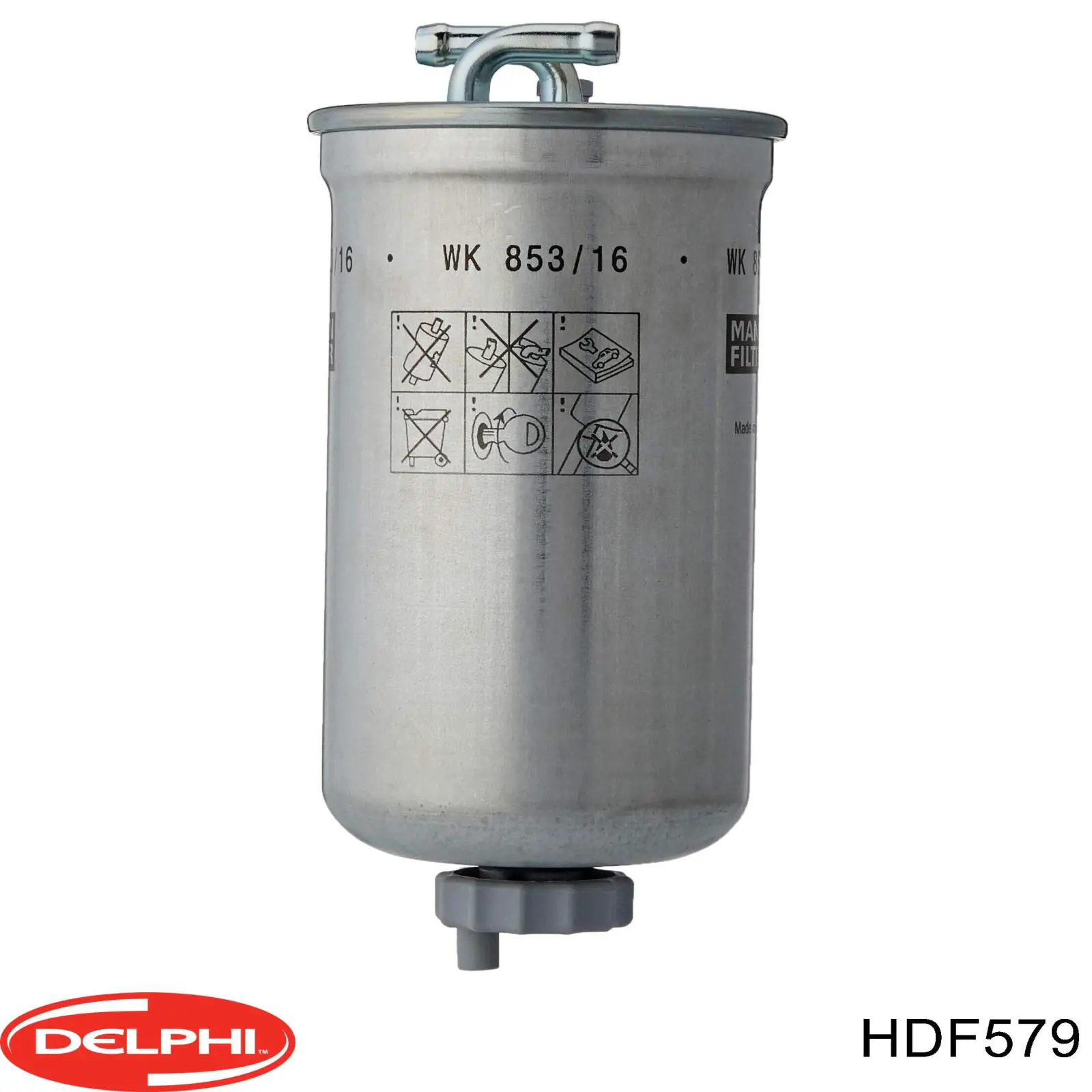 Фильтр тонкой очистки топлива Delphi HDF579 цена, от 14.06 USD