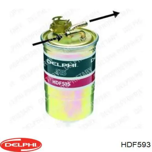 Купить HDF593 Delphi Фильтр-отстойник топлива грубой очистки