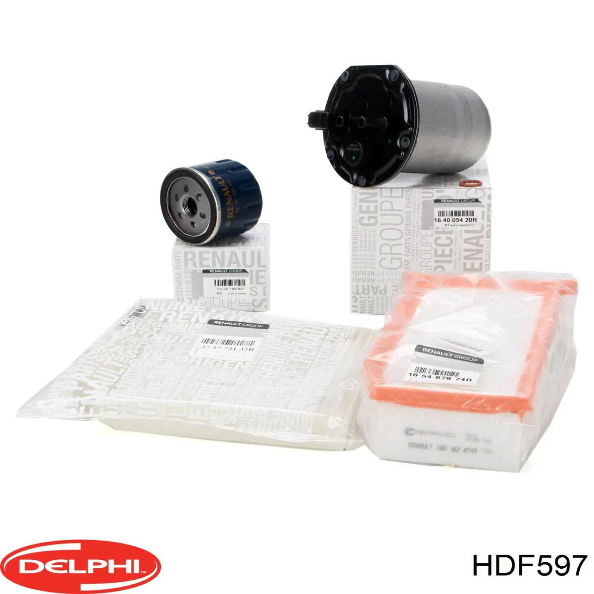 Купить HDF597 Delphi Фильтр-отстойник топлива грубой очистки