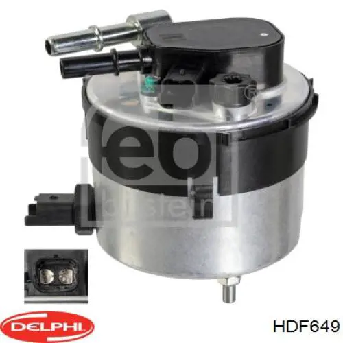 HDF649 Delphi Фильтр топлива