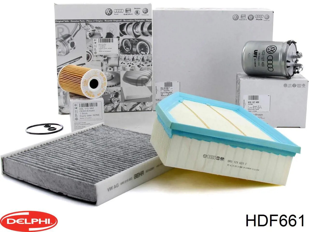 Фильтр топливный Delphi HDF661