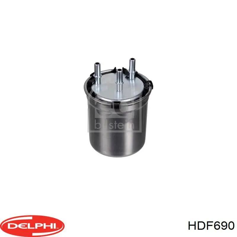 Фильтр тонкой очистки топлива Delphi HDF690 цена, от 18.72 USD