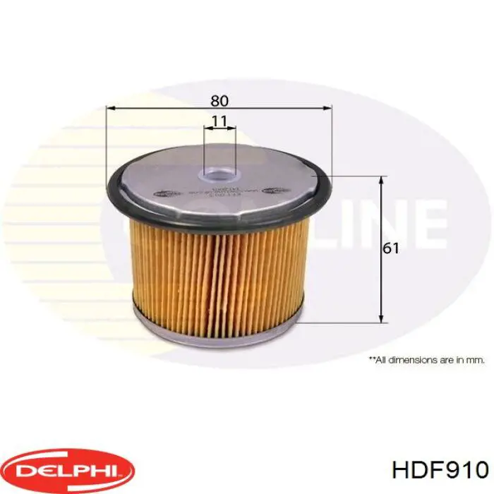 Купить HDF910 Delphi Фильтр-отстойник топлива грубой очистки