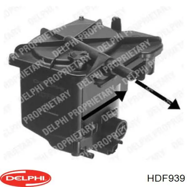 Фильтр тонкой очистки топлива Delphi HDF939 цена, от 19.94 USD