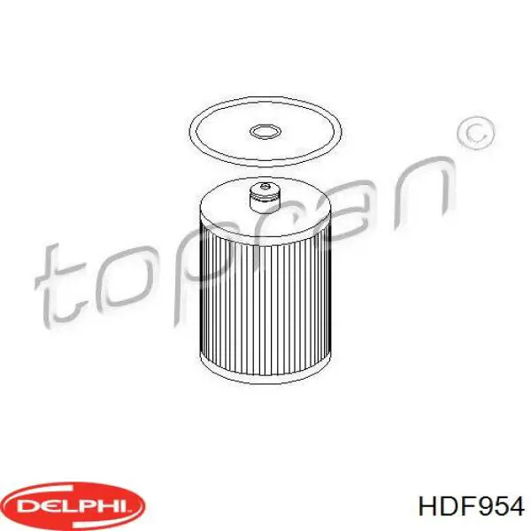 Топливный фильтр HDF954 Delphi