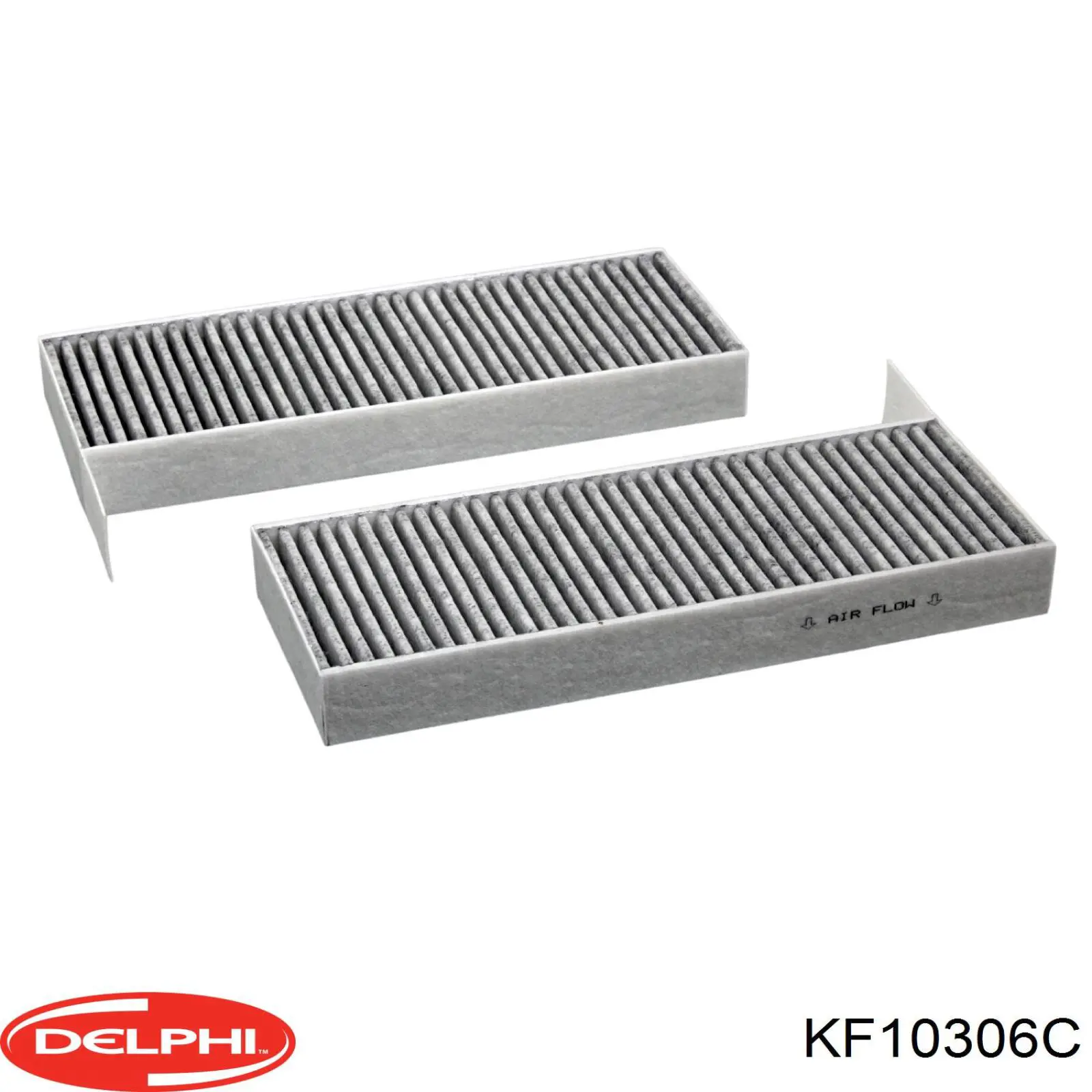 Фильтр воздушный отопителя Delphi KF10306C цена, от 10.98 USD