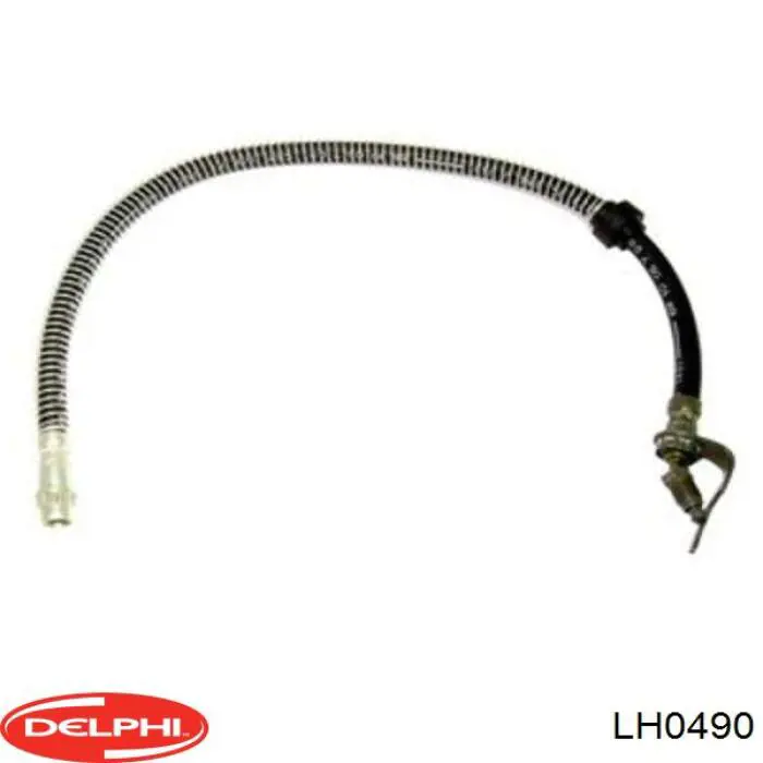 LH0490 Delphi шланг тормозной передний