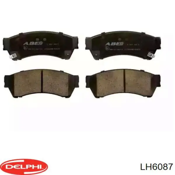 Купить LH6087 Delphi Задний тормозной шланг