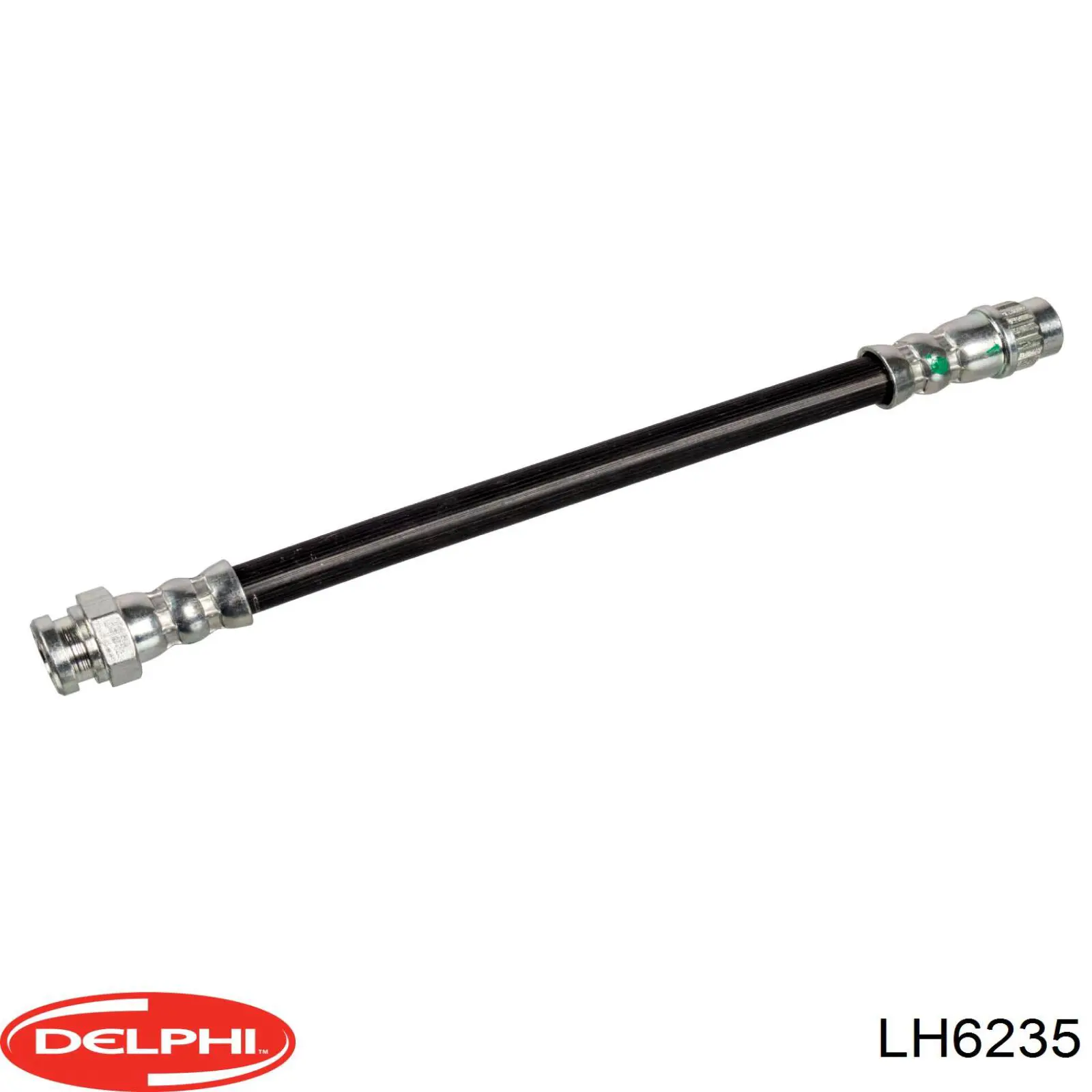 LH6235 Delphi шланг тормозной задний