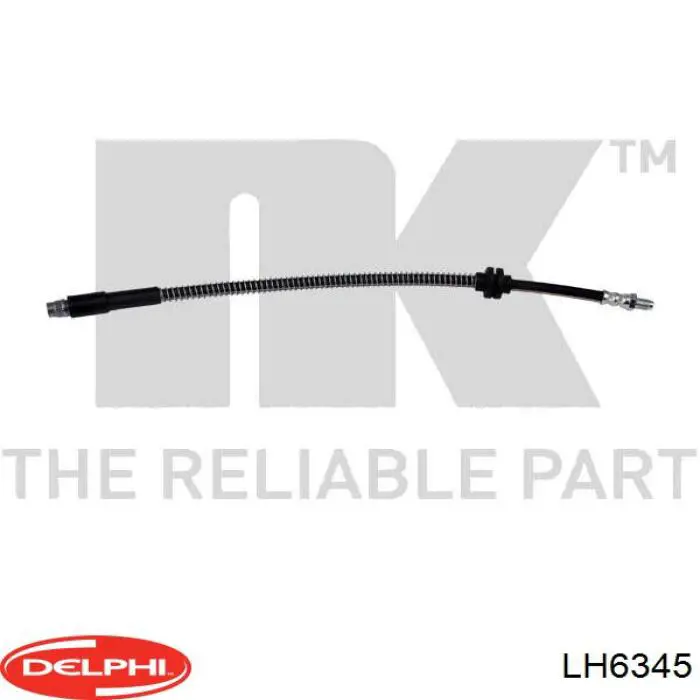 Купить LH6345 Delphi Тормозной шланг