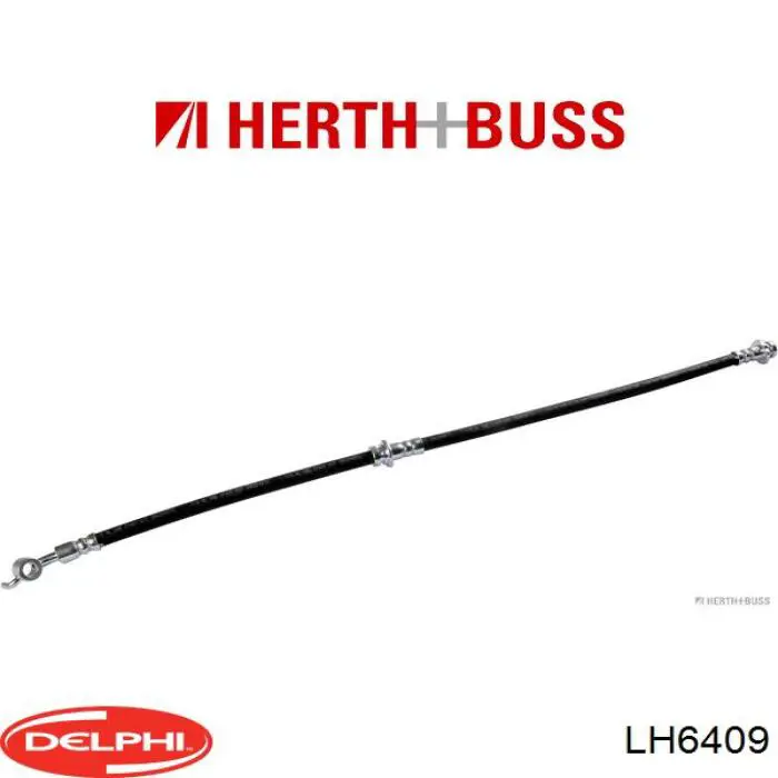 Передний левый тормозной шланг Delphi LH6409