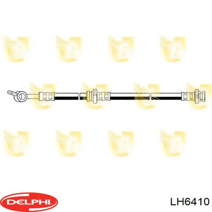 Передний правый тормозной шланг Delphi LH6410