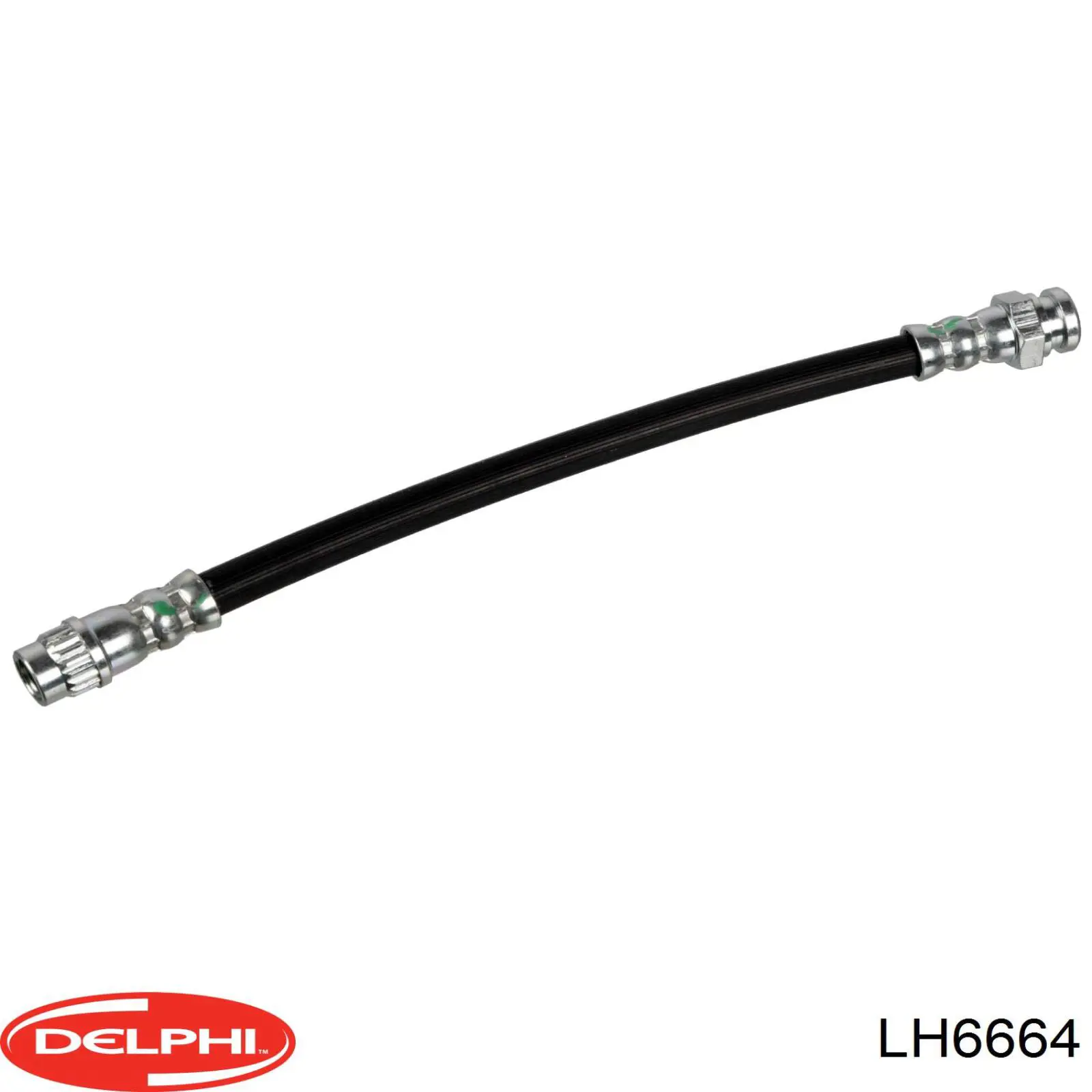 LH6664 Delphi шланг тормозной задний