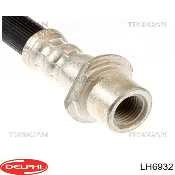 LH6932 Delphi Гибкая тормозная трубка задняя