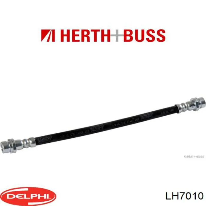 LH7010 Delphi шланг тормозной задний правый