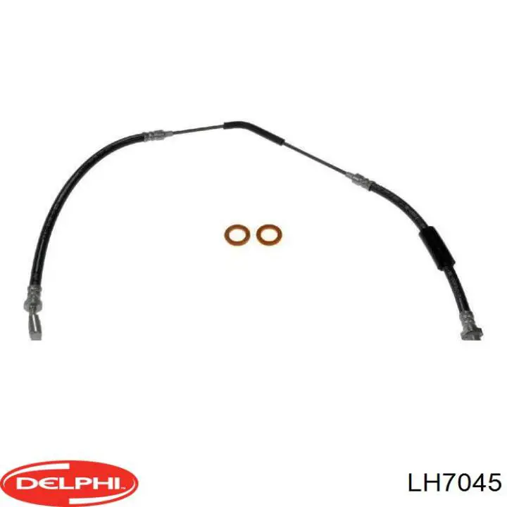 Шланг тормозной задний, левый Land Rover LR044358 цена, от 41.17 USD